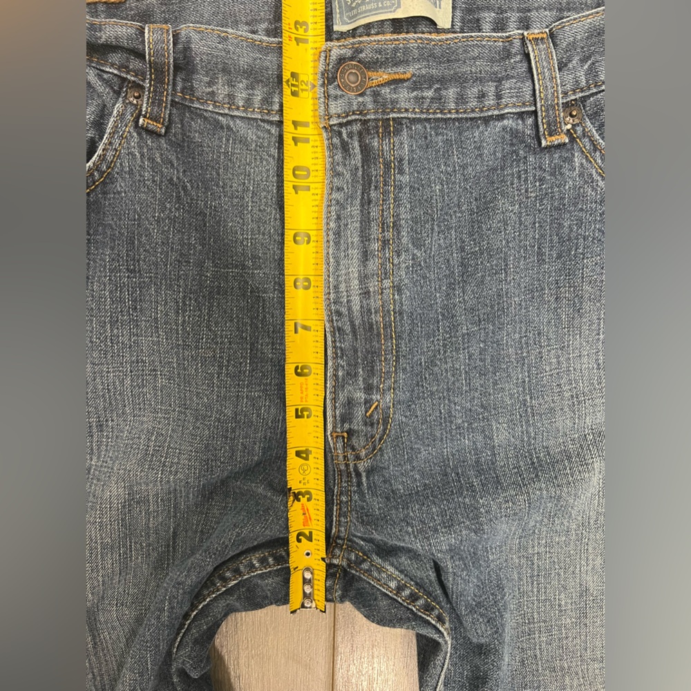 Signature By Levi Strauss Co. Men’s Denim Straight Jeans 42x32 (42x30) - Picture 5 of 10